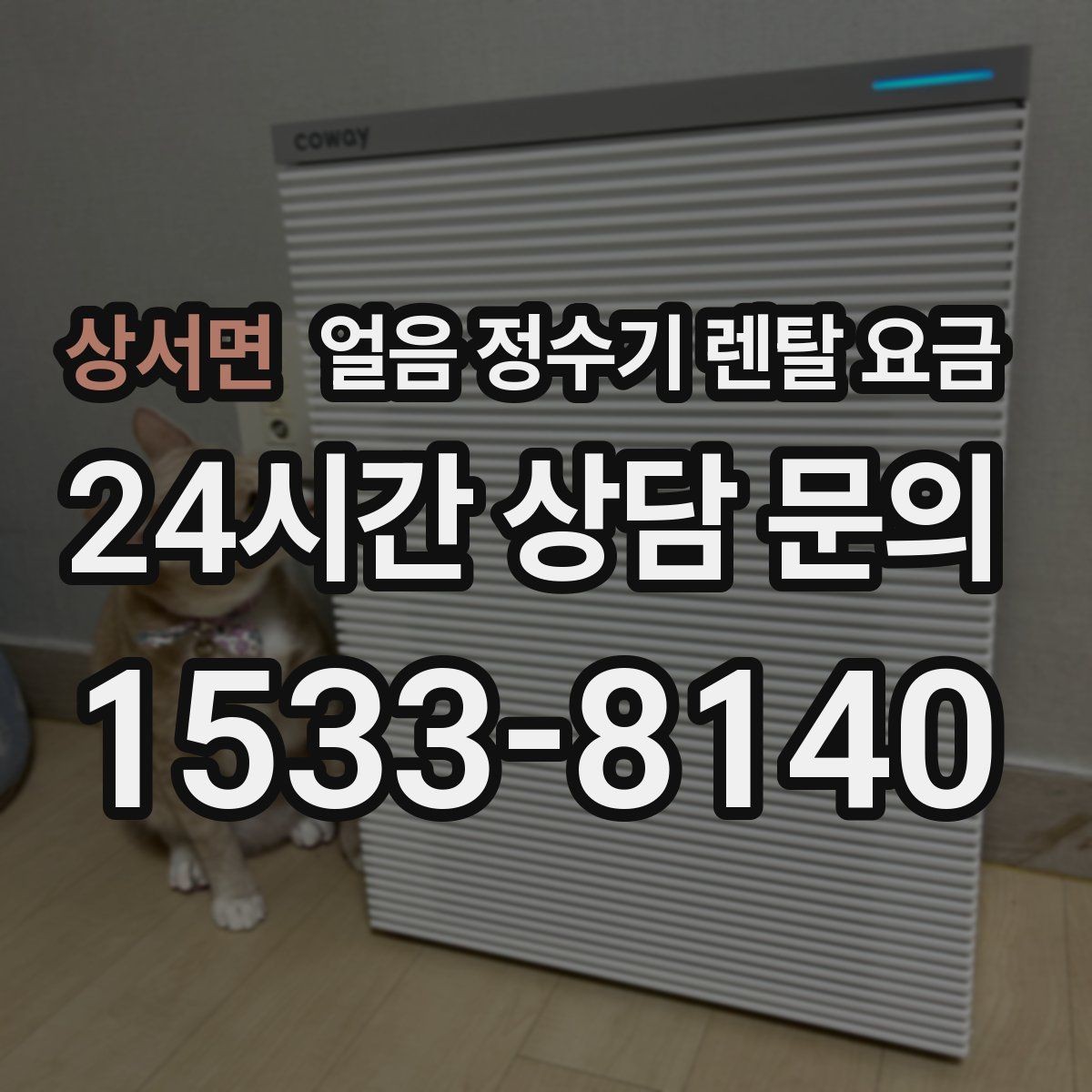 상서면 얼음 정수기 렌탈 요금 합리적으로 고르는 핵심 포인트