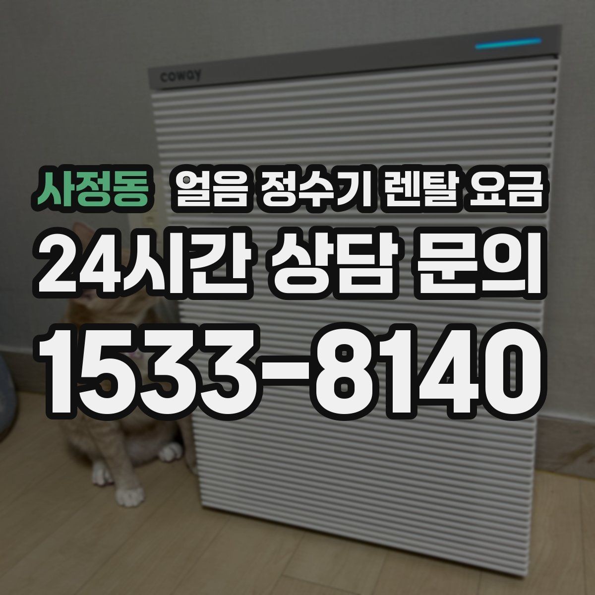 사정동 얼음 정수기 렌탈 요금 얼음 크기 조절 기능이 필요한 이유