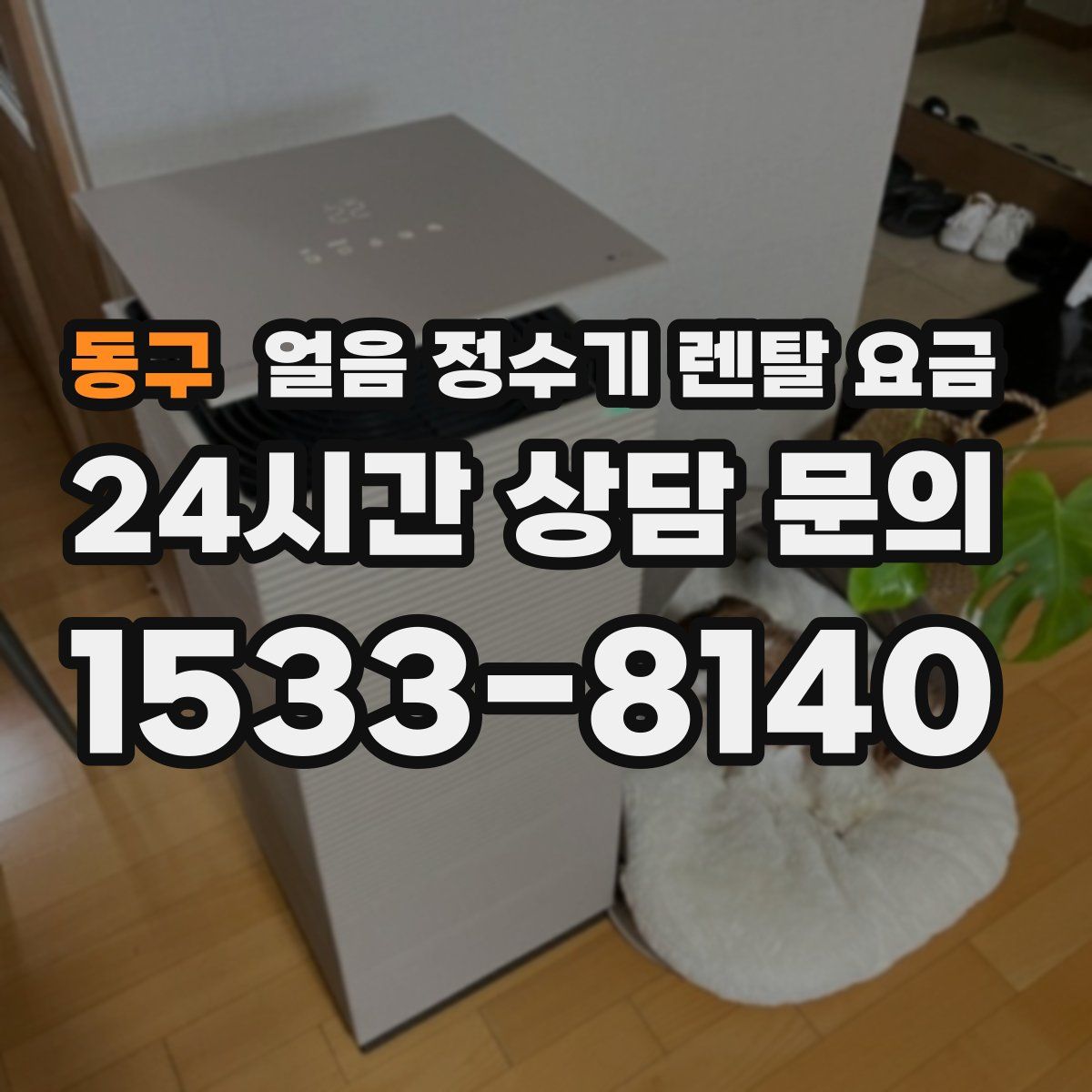 동구 얼음 정수기 렌탈 요금