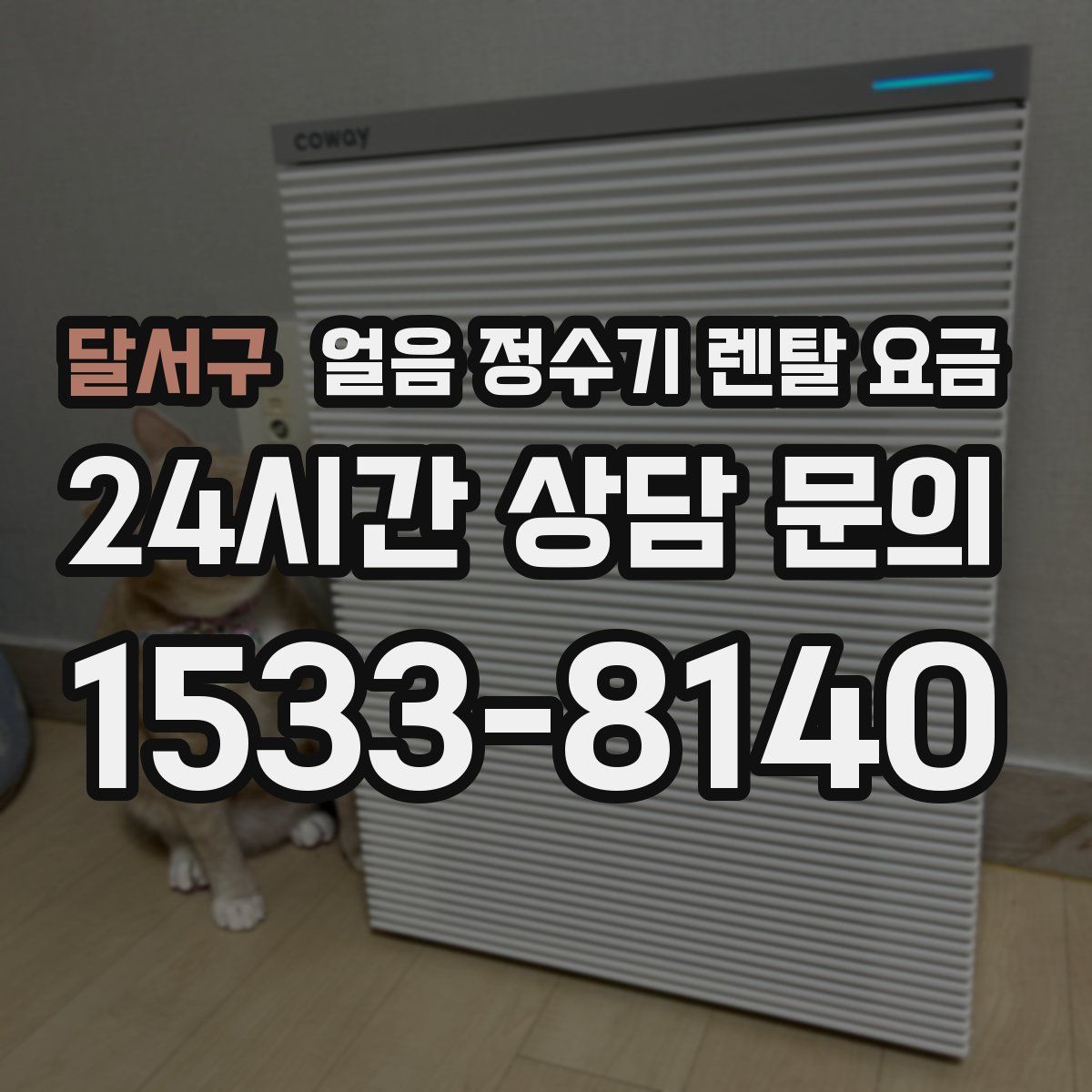 달서구 얼음 정수기 렌탈 요금