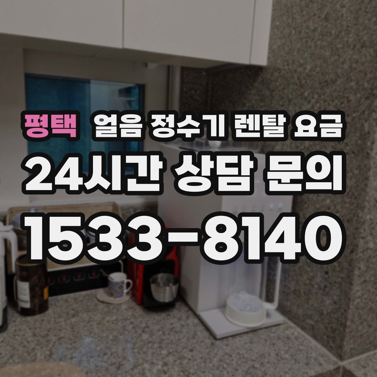 평택 얼음 정수기 렌탈 요금