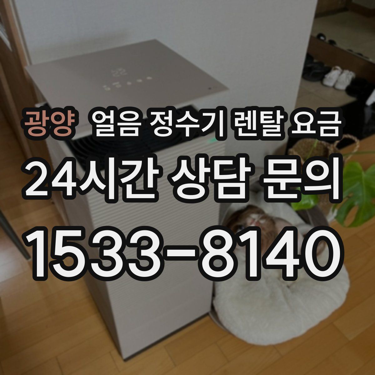 광양 얼음 정수기 렌탈 요금