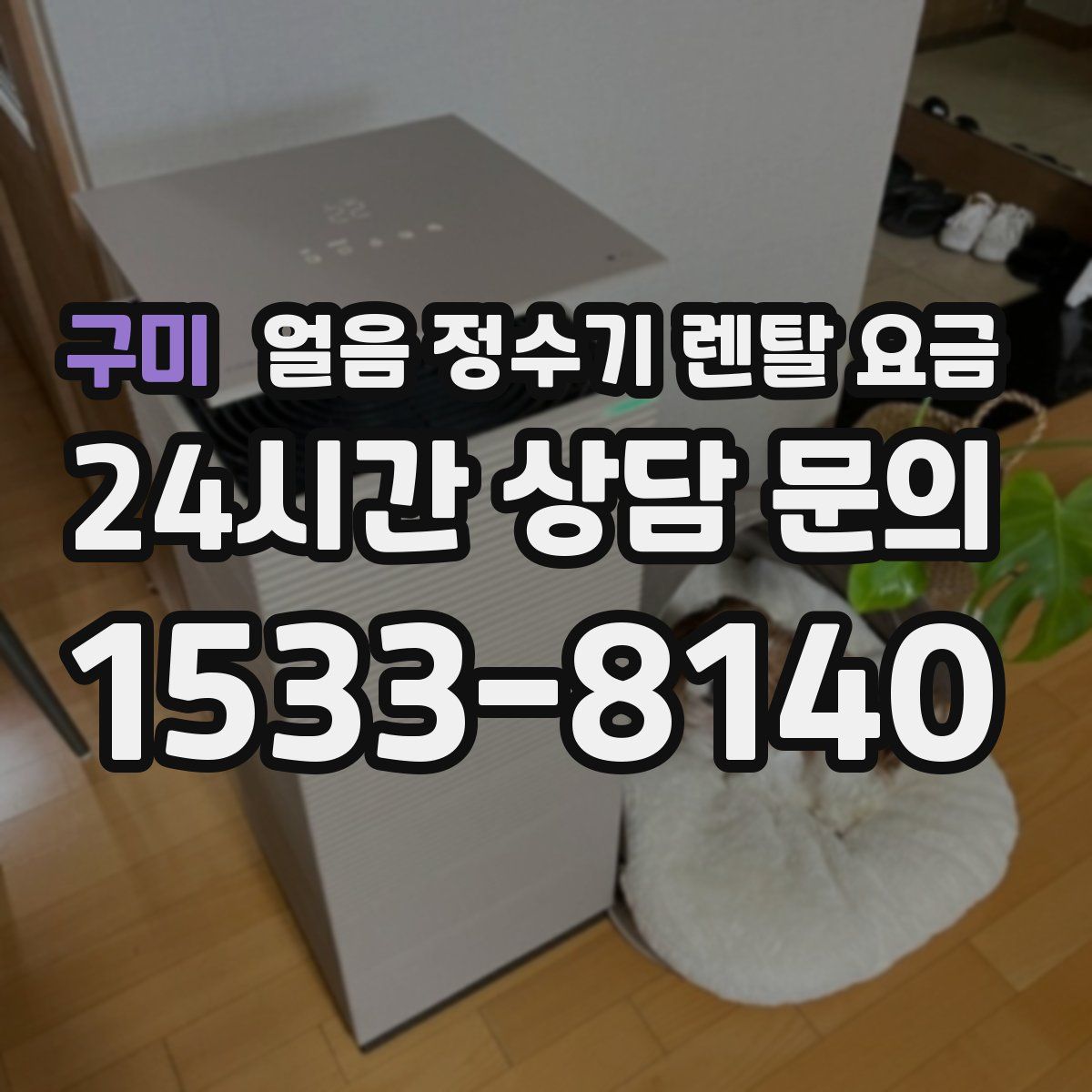 구미 얼음 정수기 렌탈 요금