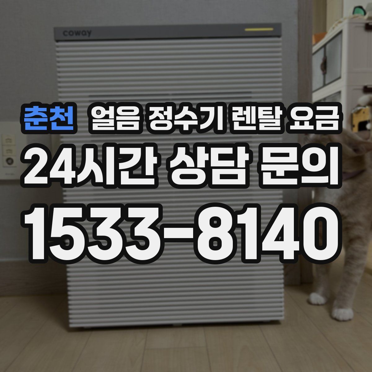 춘천 얼음 정수기 렌탈 요금