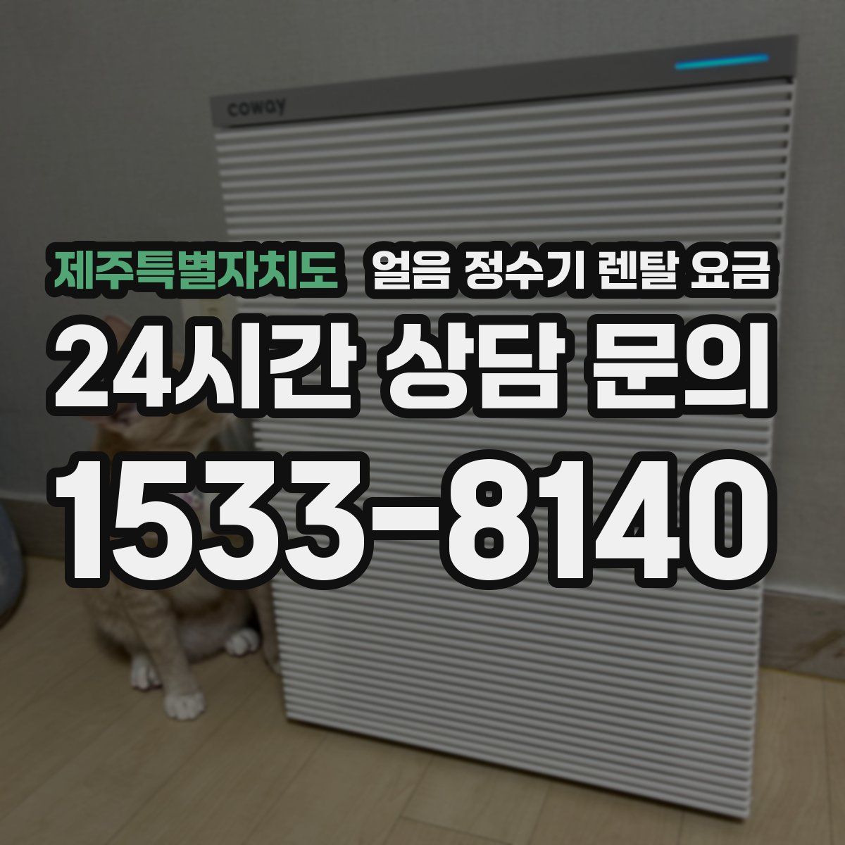 제주특별자치도 얼음 정수기 렌탈 요금