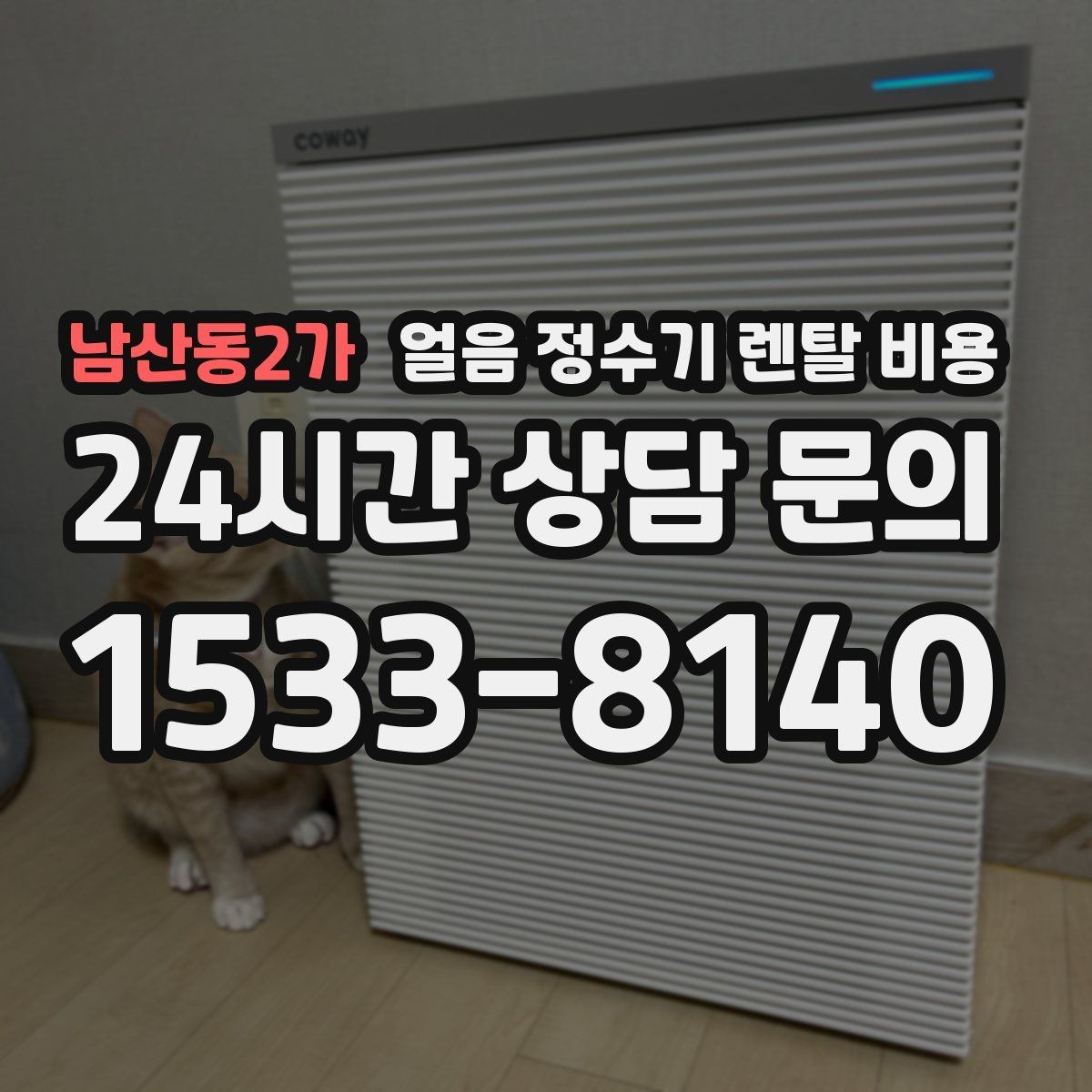 남산동2가 얼음 정수기 렌탈 비용 제휴카드 없이 비교해야 하는 이유