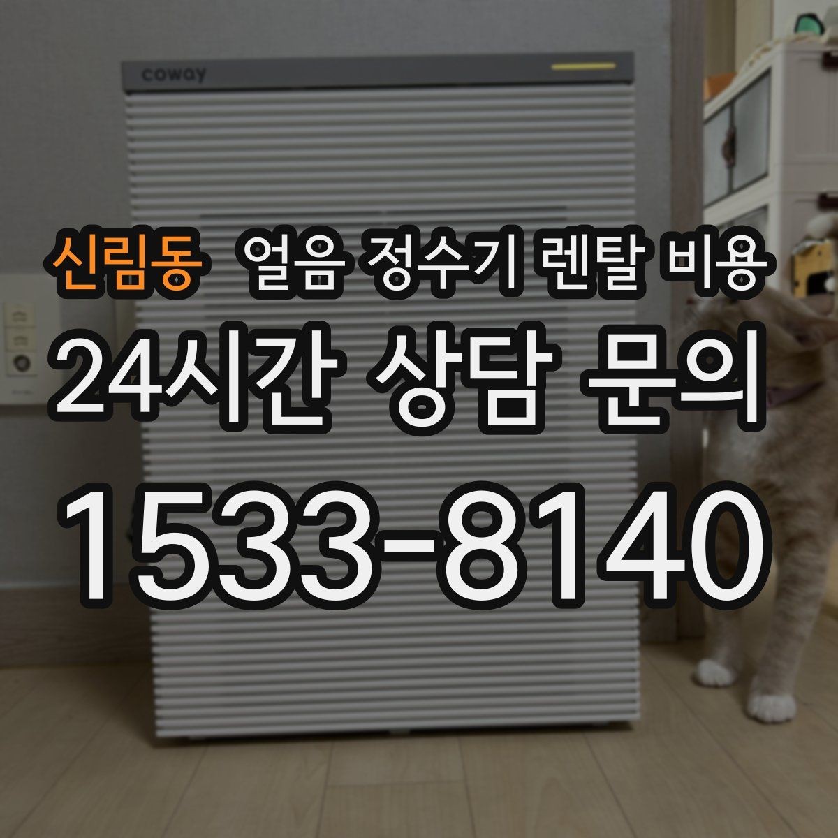 신림동 얼음 정수기 렌탈 비용 위생 기능까지 고려해야 하는 이유