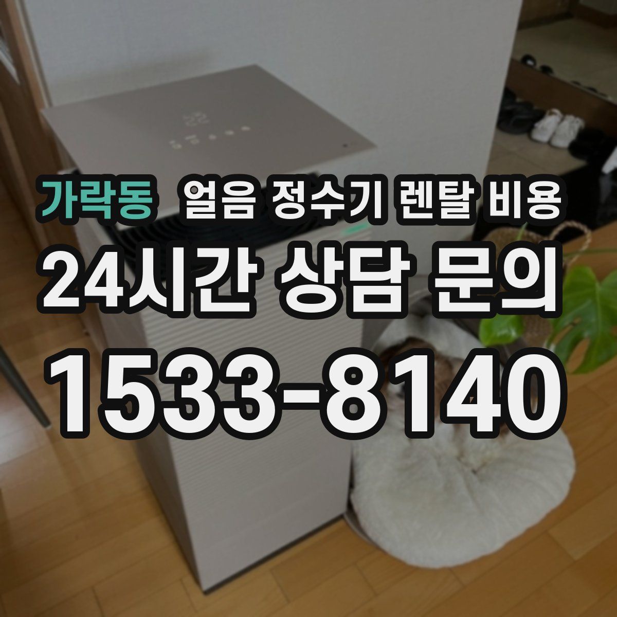 가락동 얼음 정수기 렌탈 비용