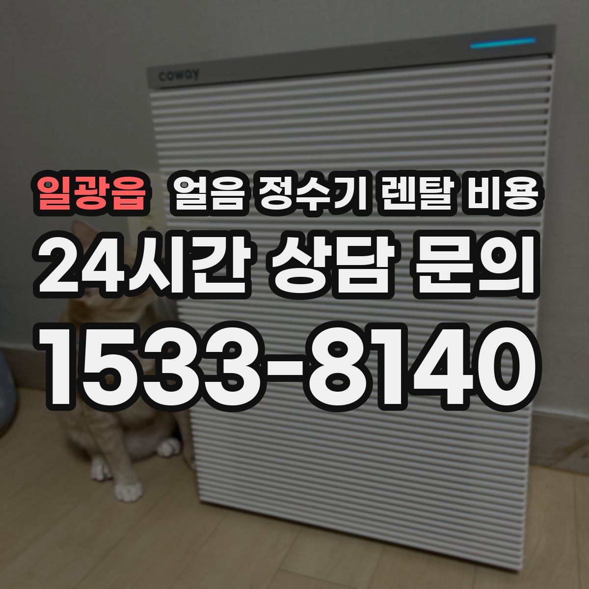 일광읍 얼음 정수기 렌탈 비용