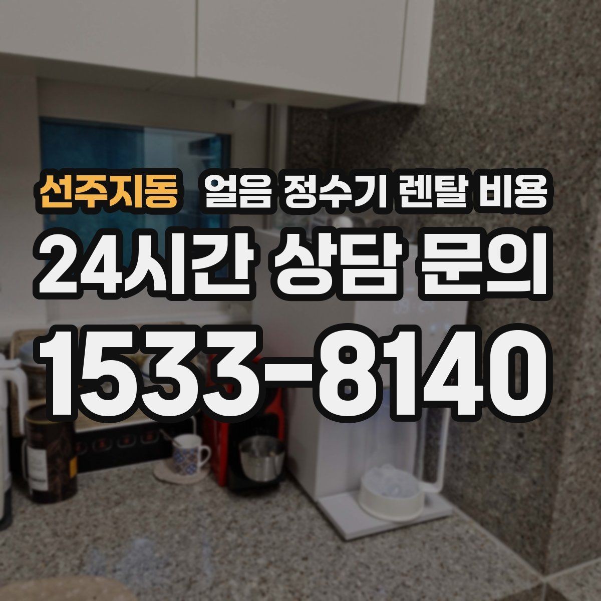 선주지동 얼음 정수기 렌탈 비용 고급형과 보급형 차이 정리