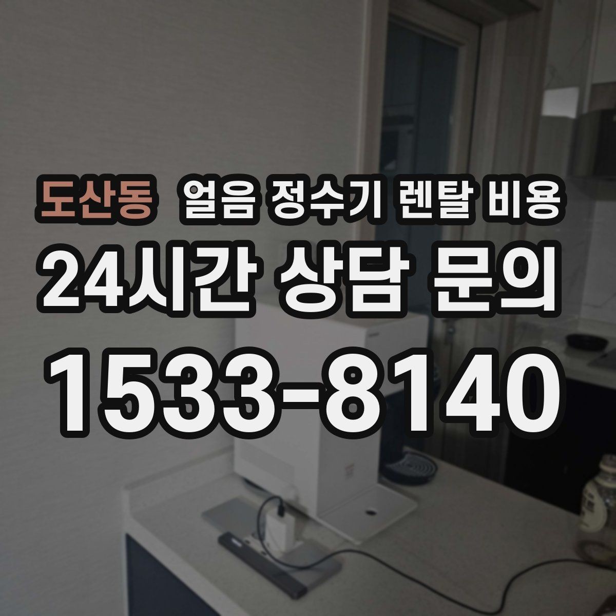 도산동 얼음 정수기 렌탈 비용 얼음 기능이 중요한 집의 특징