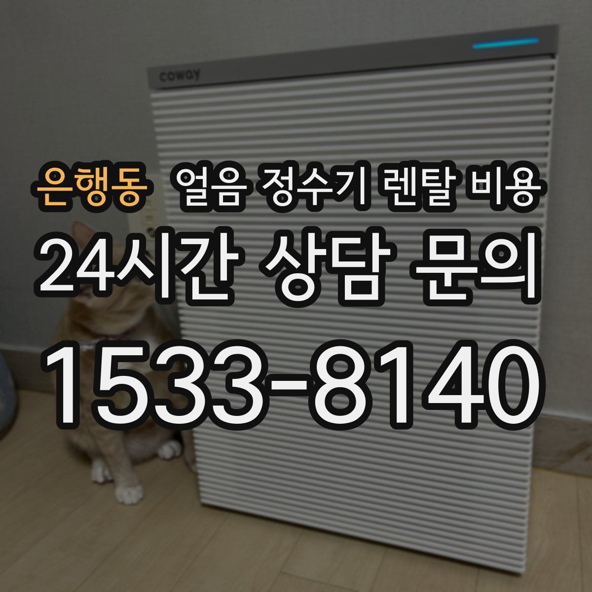 은행동 얼음 정수기 렌탈 비용 관리가 쉬운 제품 특징