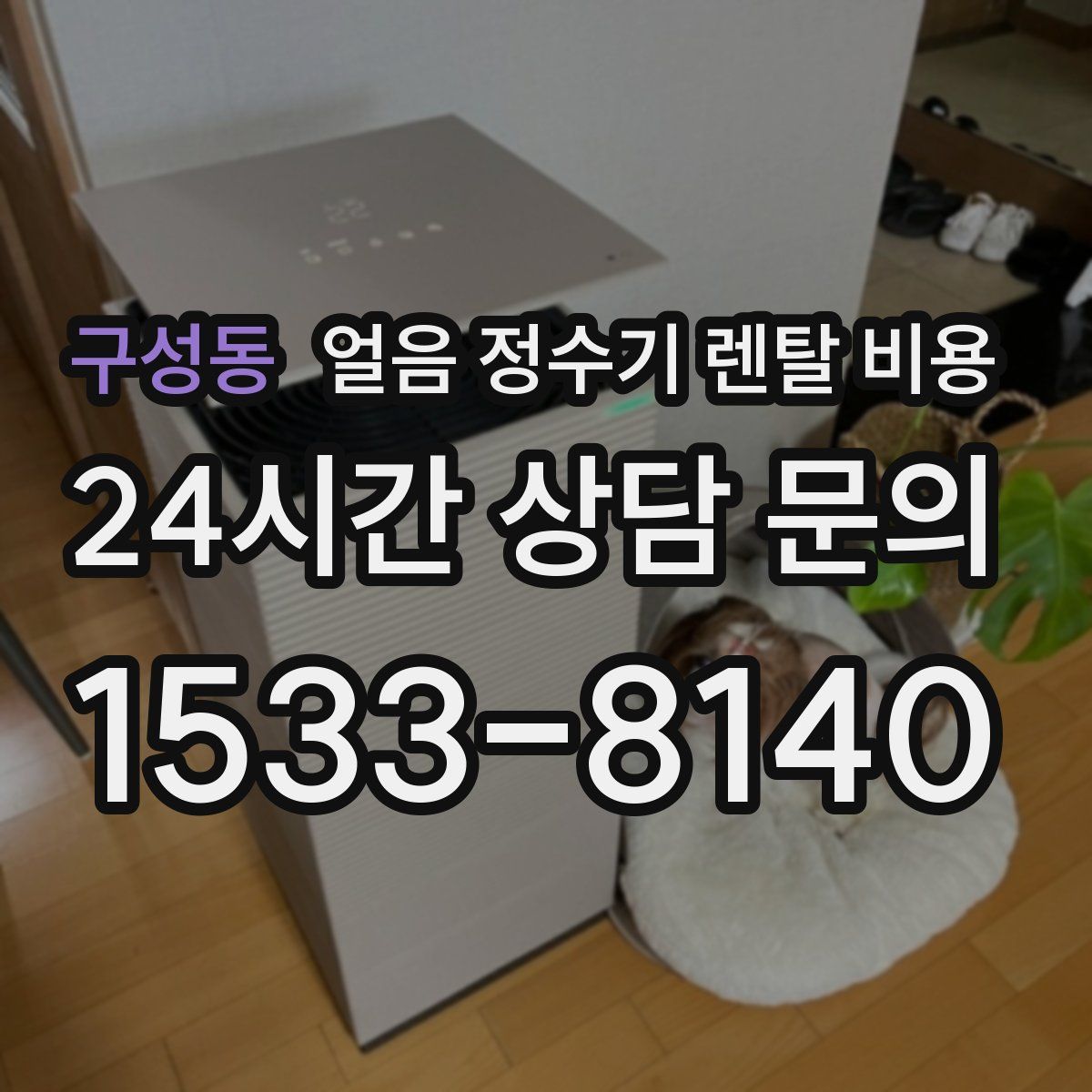 구성동 얼음 정수기 렌탈 비용