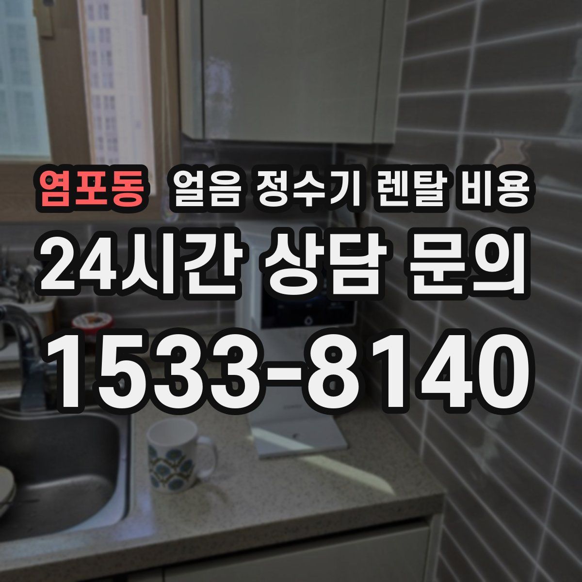 염포동 얼음 정수기 렌탈 비용