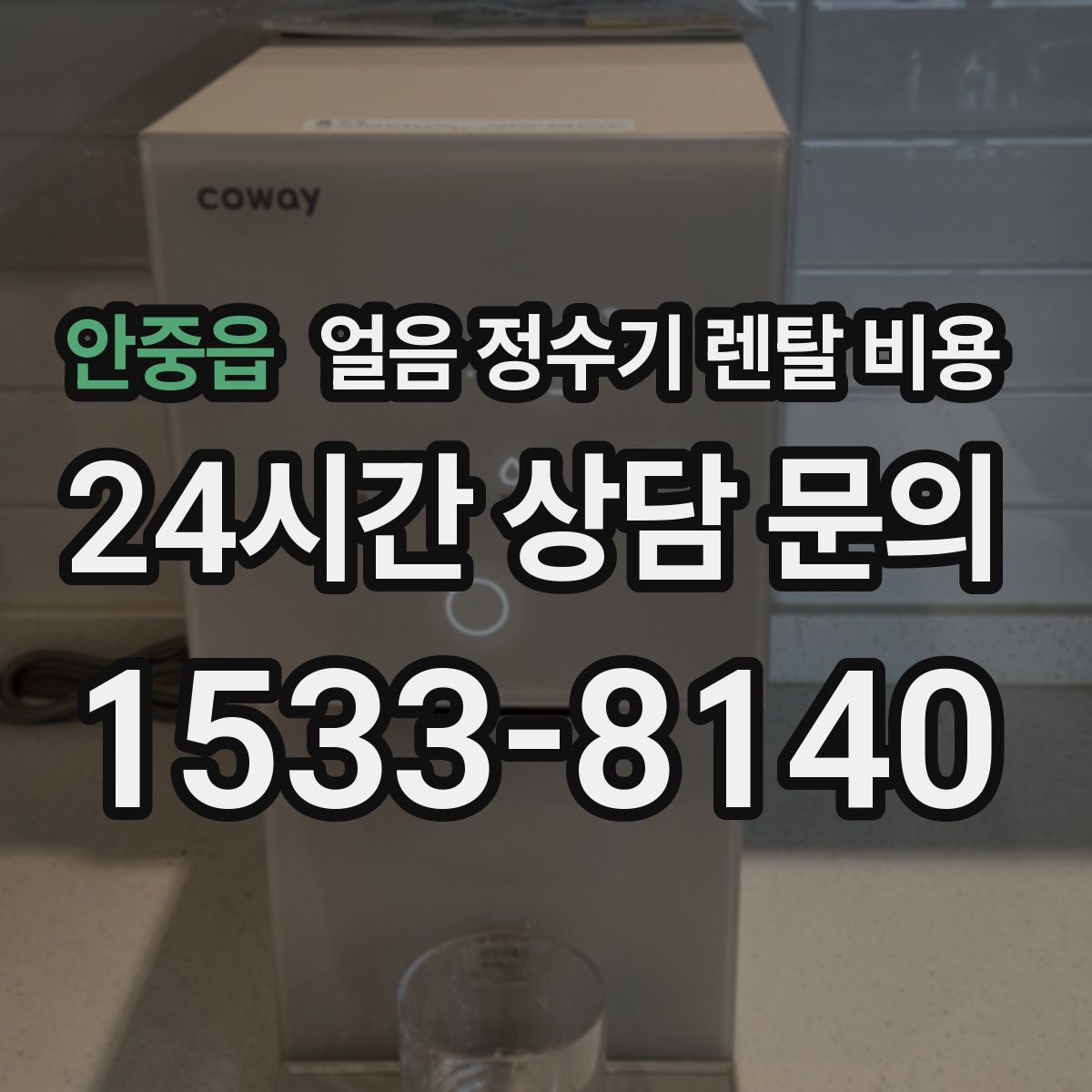 안중읍 얼음 정수기 렌탈 비용