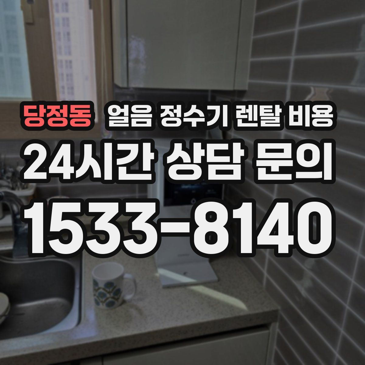 당정동 얼음 정수기 렌탈 비용