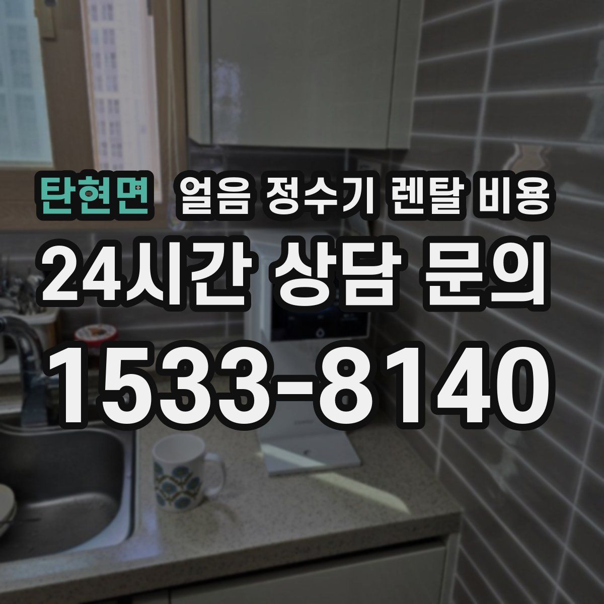 탄현면 얼음 정수기 렌탈 비용