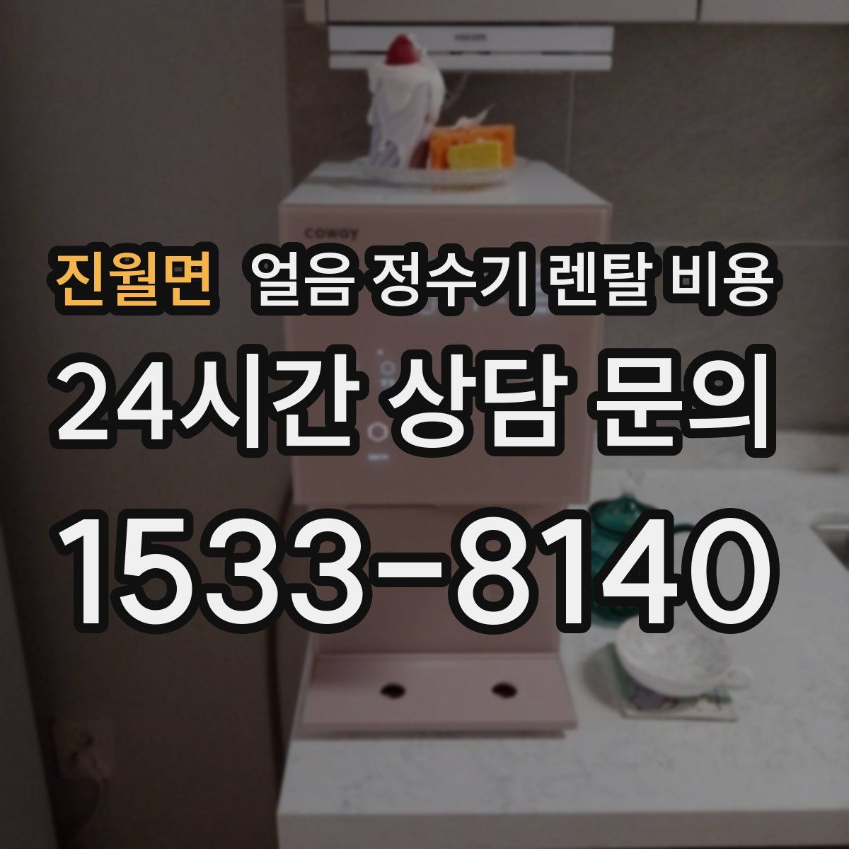 진월면 얼음 정수기 렌탈 비용