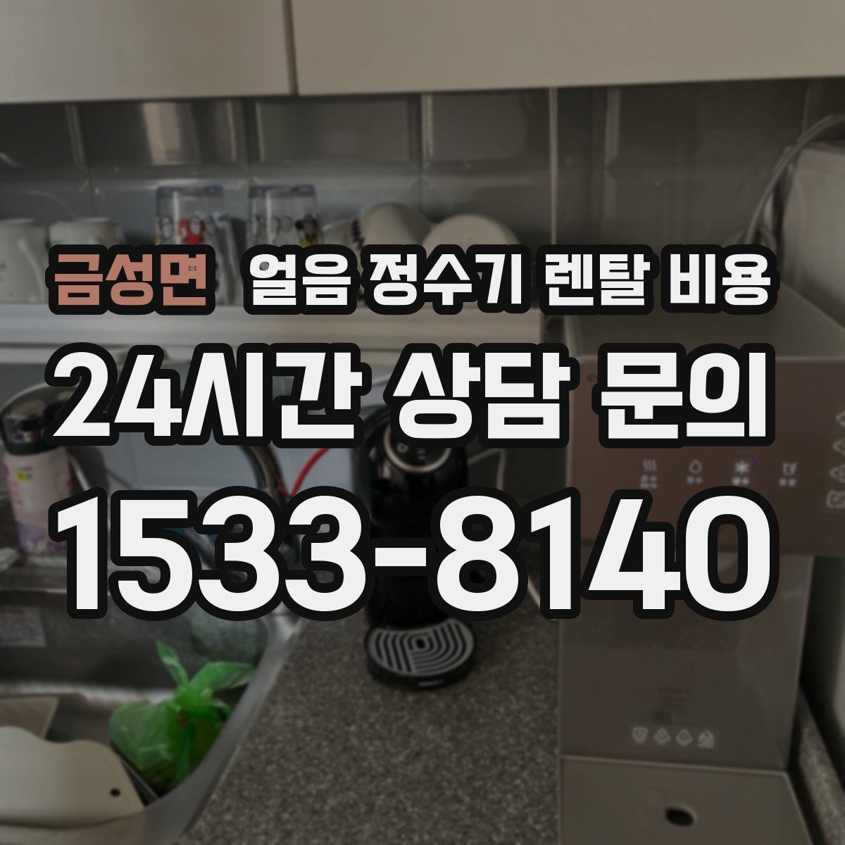 금성면 얼음 정수기 렌탈 비용