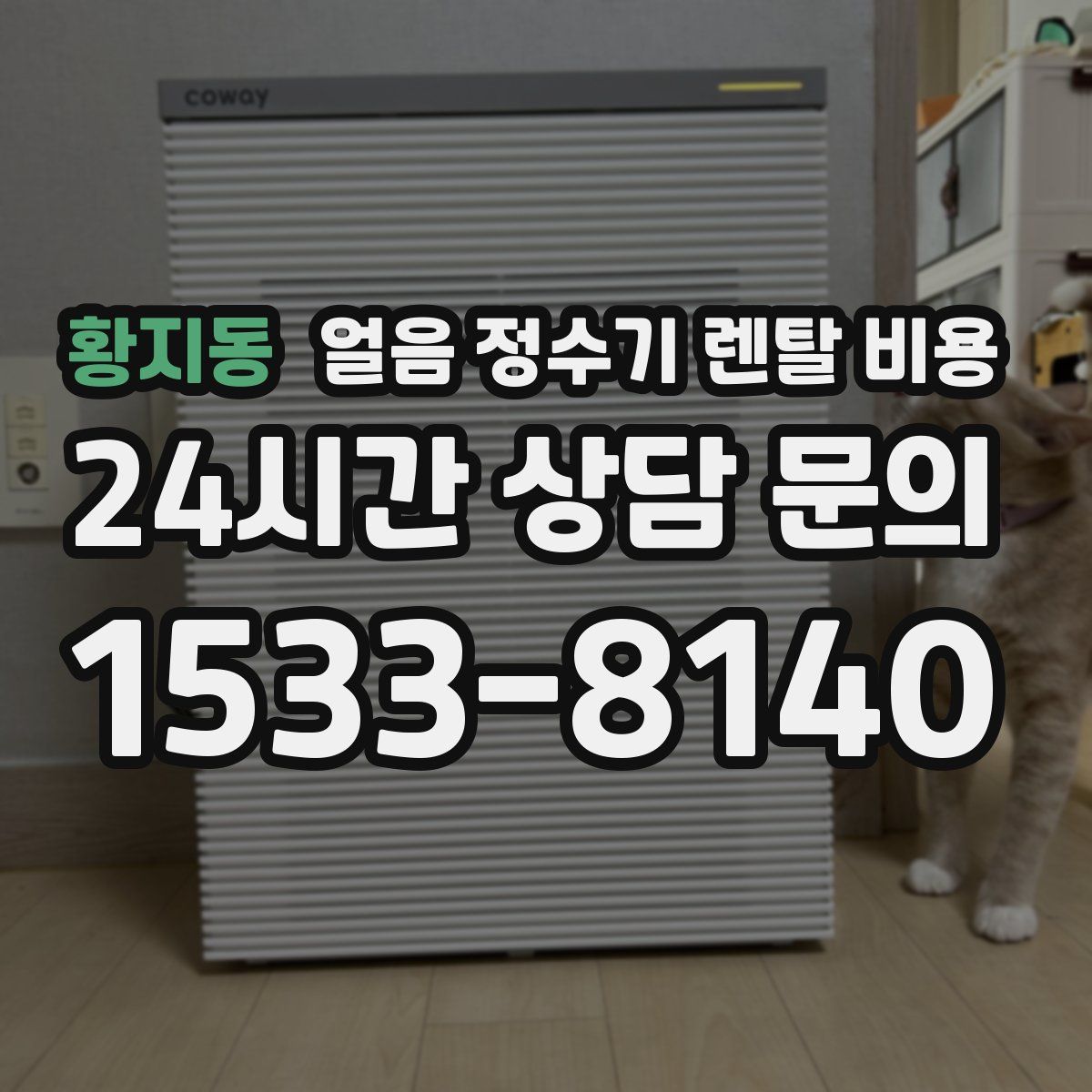 황지동 얼음 정수기 렌탈 비용