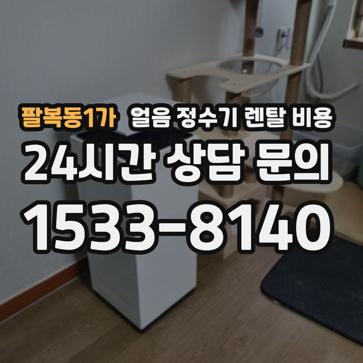 팔복동1가 얼음 정수기 렌탈 비용