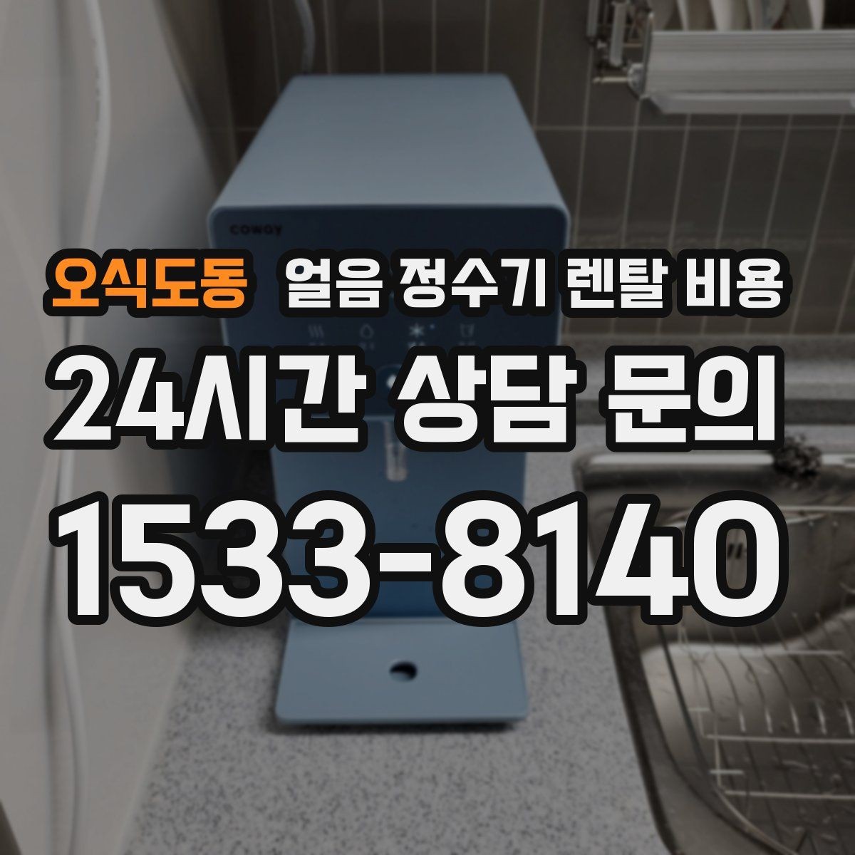오식도동 얼음 정수기 렌탈 비용 장기 이용 시 총비용 계산 방법