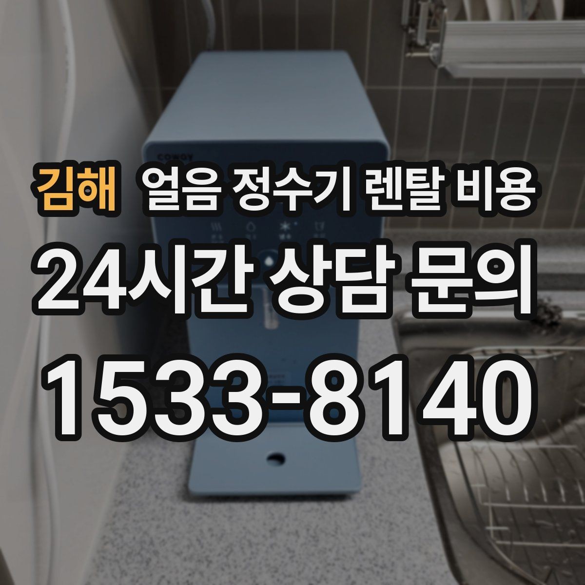 김해 얼음 정수기 렌탈 비용 합리적인 선택을 위한 가이드