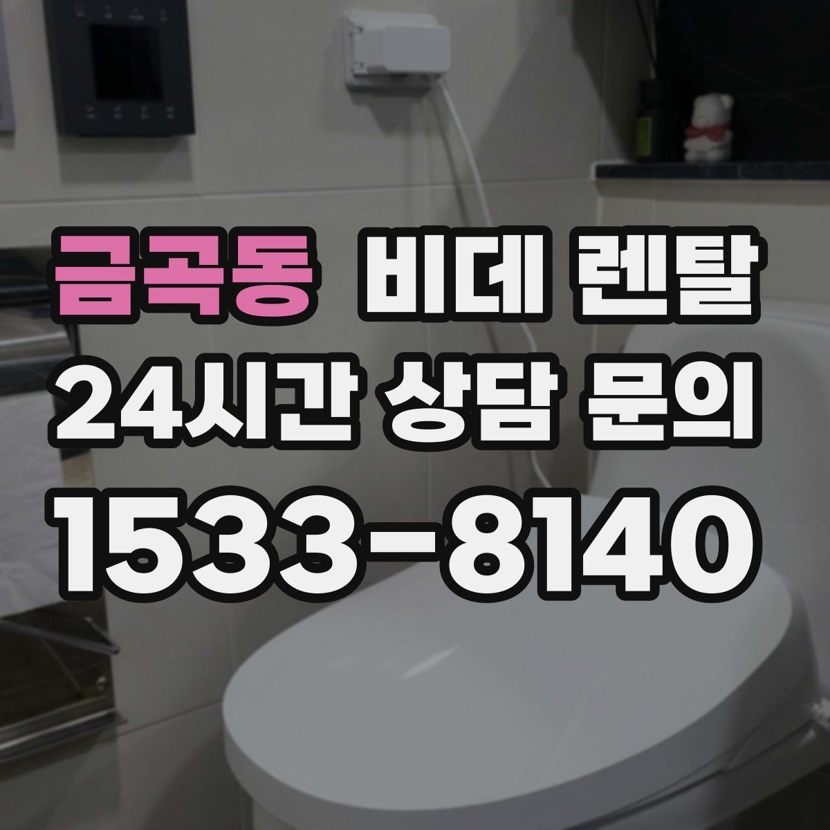 금곡동 비데 렌탈 가격 외에 살펴볼 실질 조건