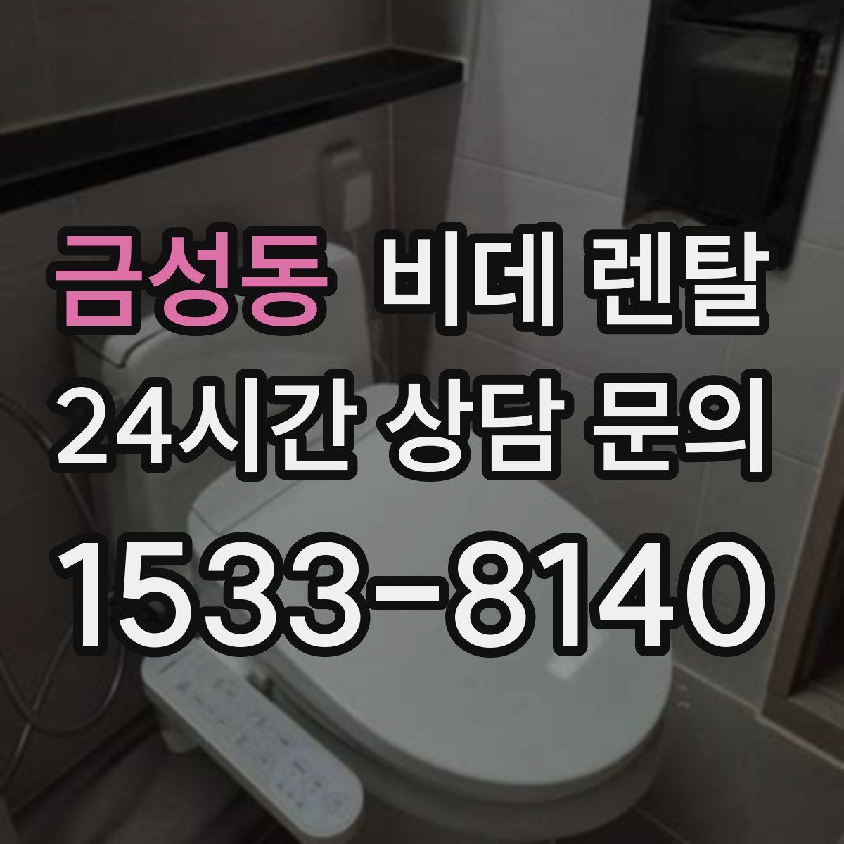 금성동 비데 렌탈
