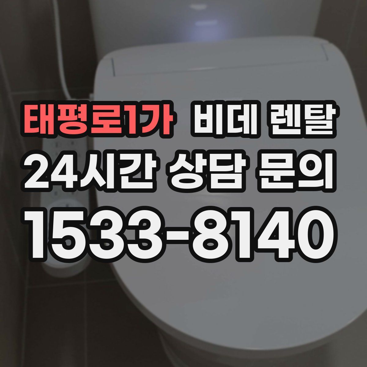 태평로1가 비데 렌탈