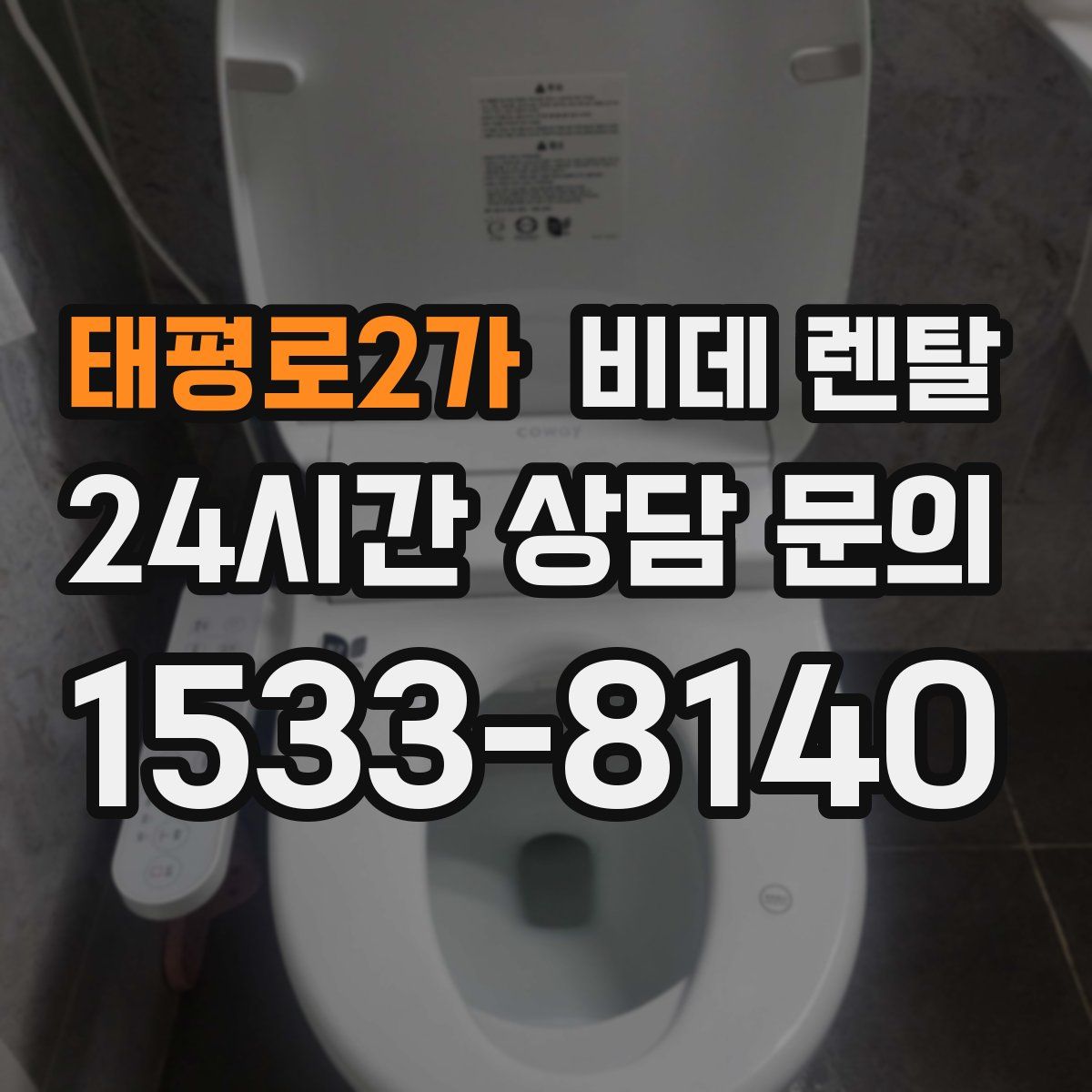 태평로2가 비데 렌탈