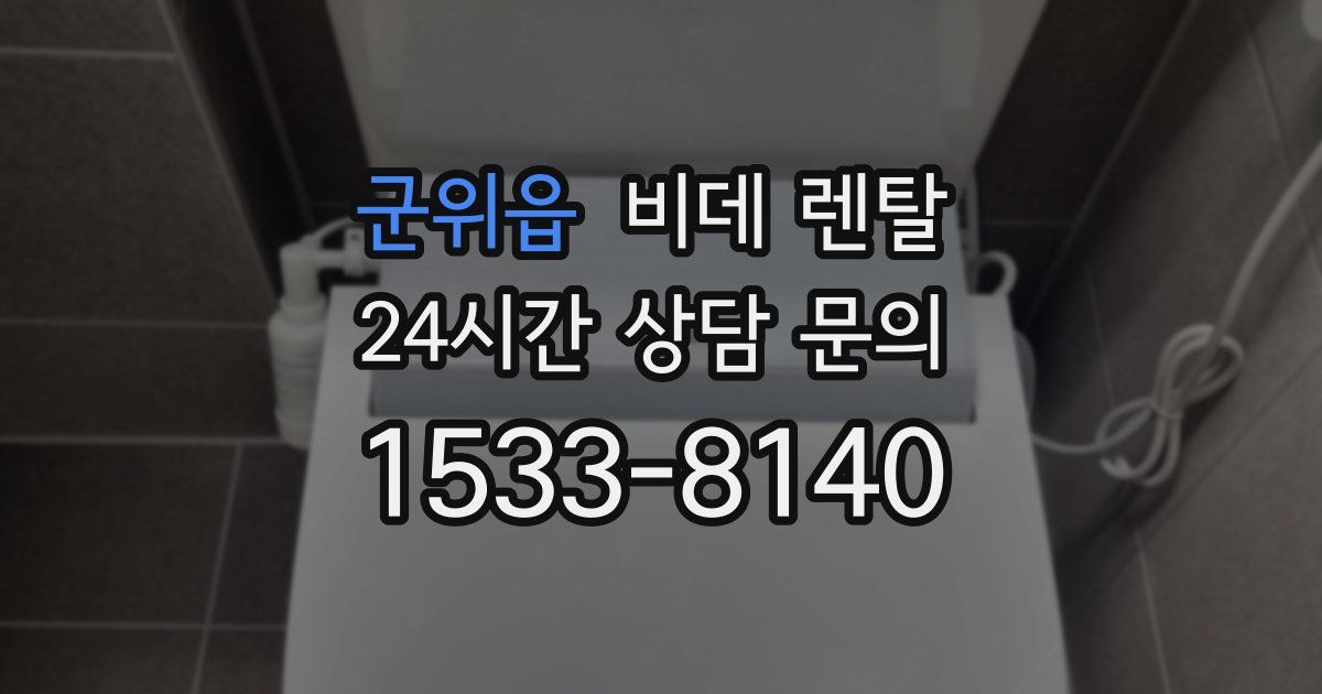 군위읍 비데 렌탈