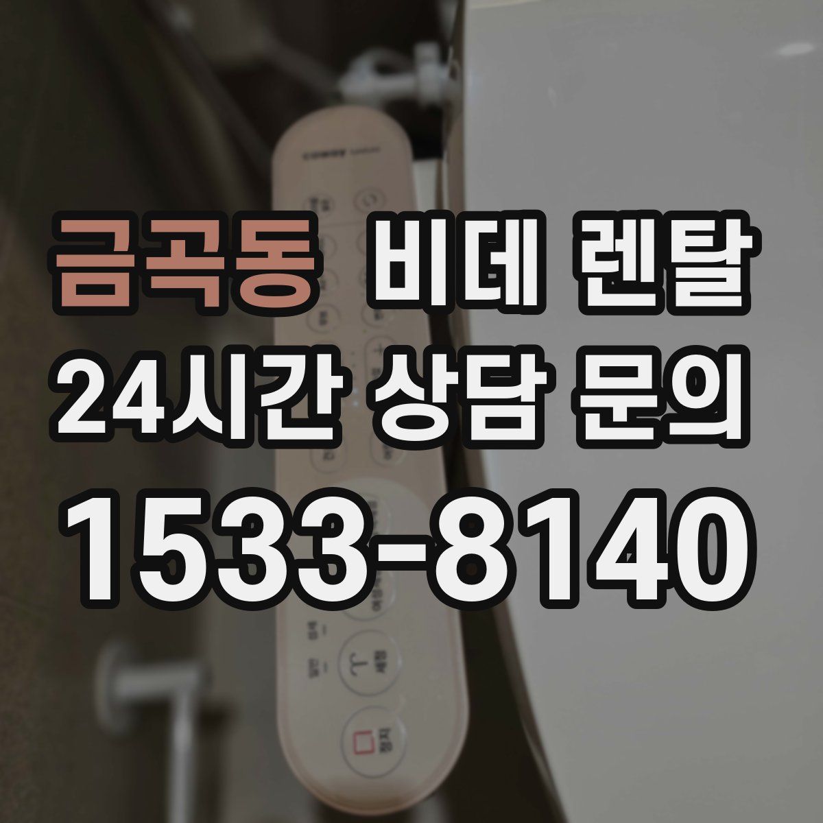 금곡동 비데 렌탈