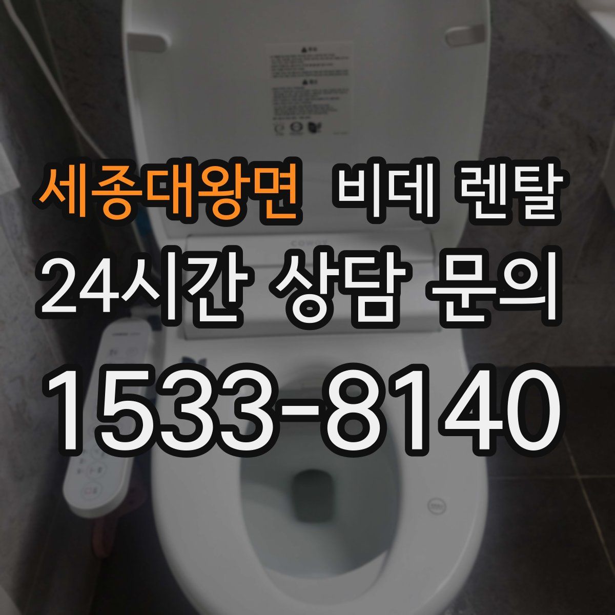 세종대왕면 비데 렌탈