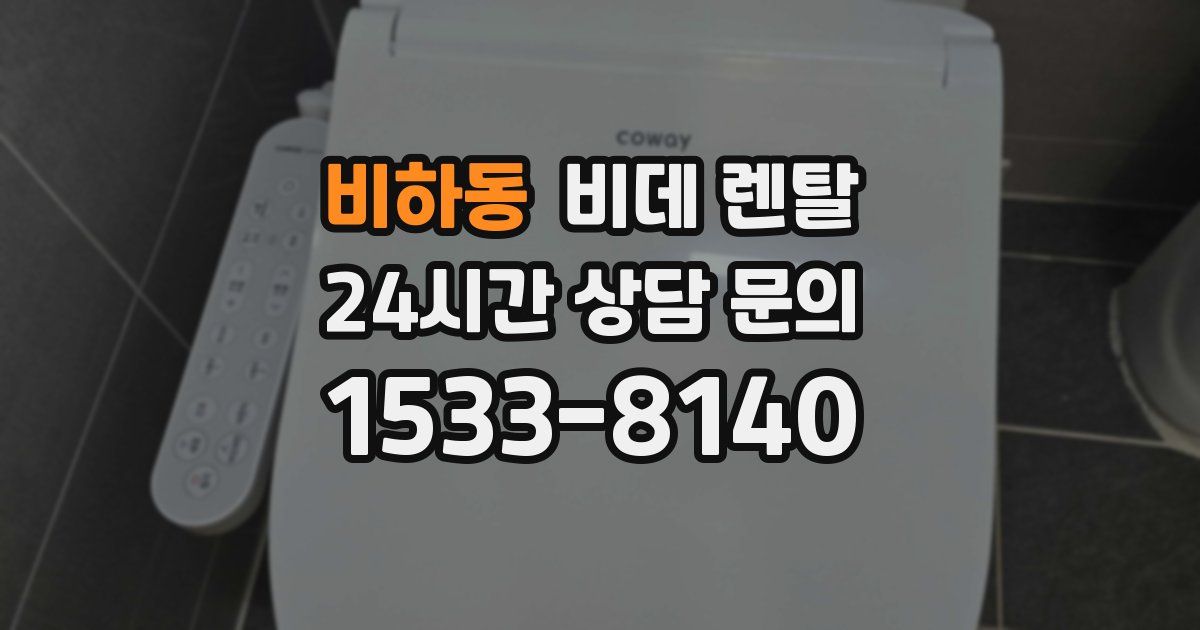 비하동 비데 렌탈