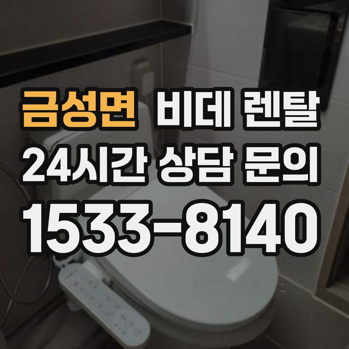 금성면 비데 렌탈