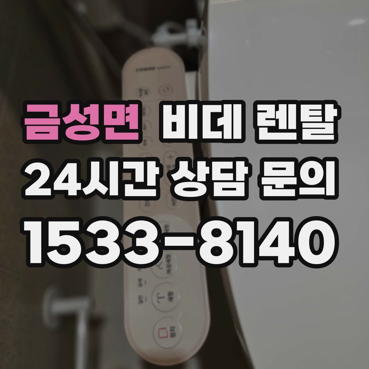 금성면 비데 렌탈