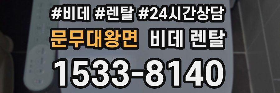 문무대왕면 비데 렌탈