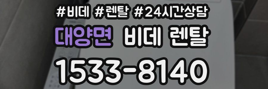 대양면 비데 렌탈