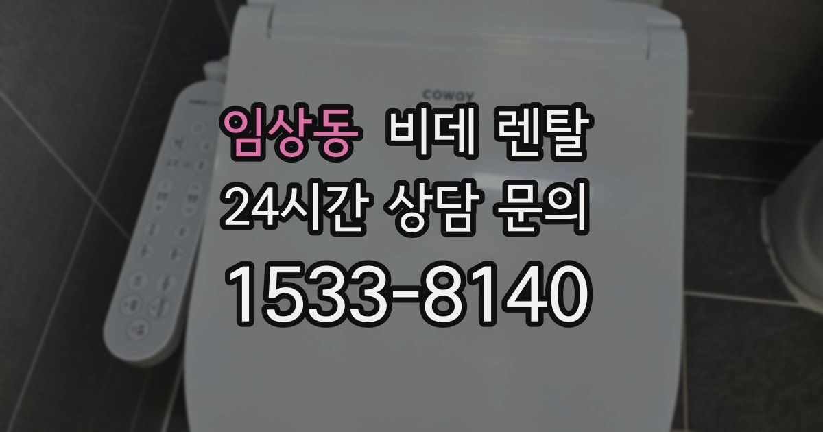 임상동 비데 렌탈
