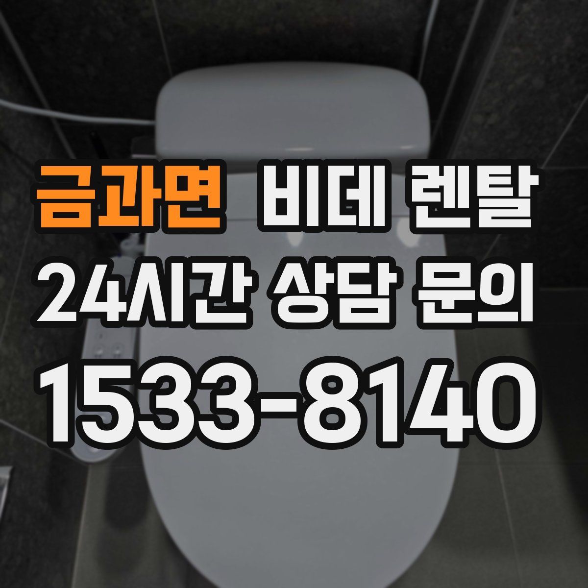 금과면 비데 렌탈