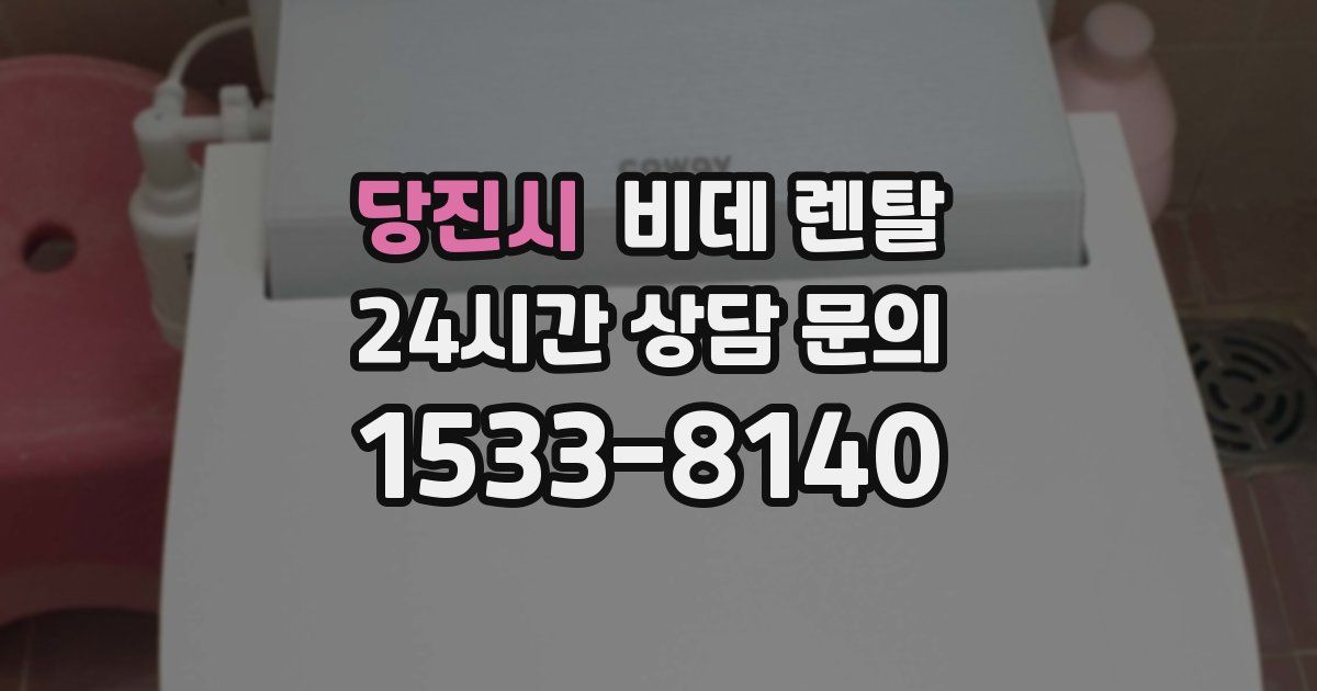 당진시 비데 렌탈