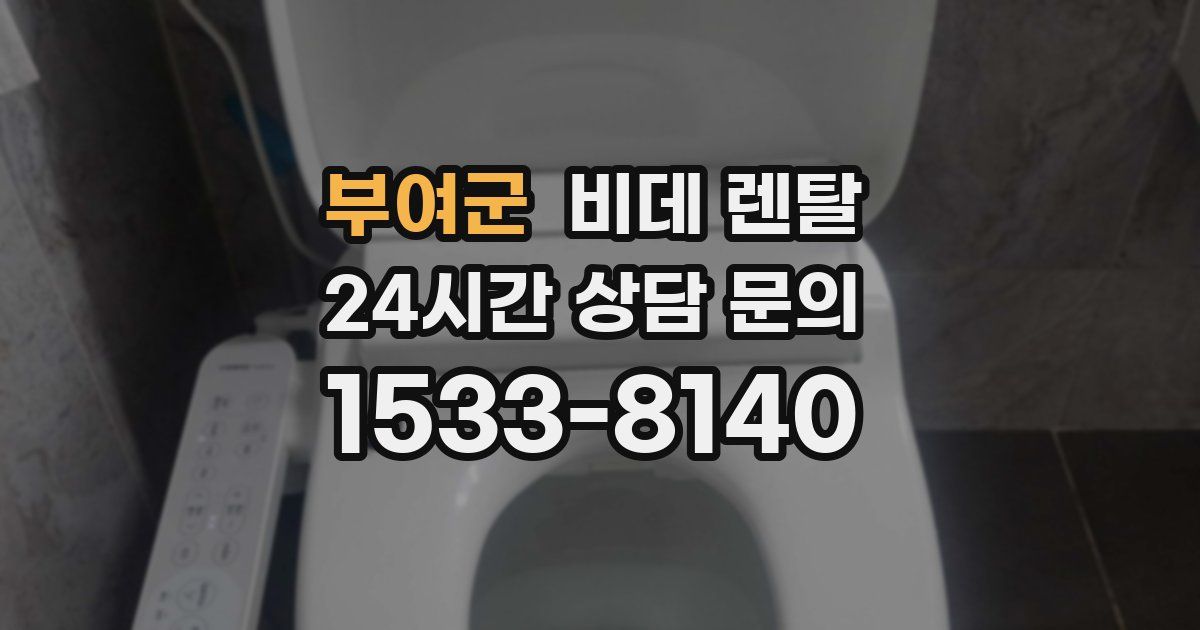 부여군 비데 렌탈
