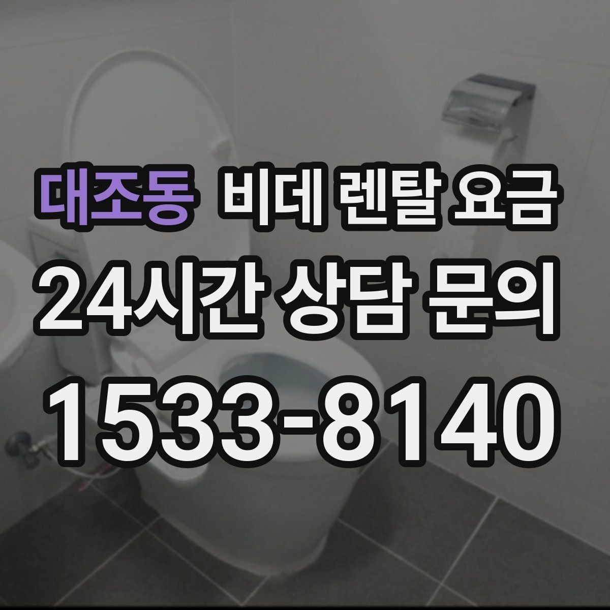 대조동 비데 렌탈 요금 설치 환경에 따른 추가 비용 살펴보기