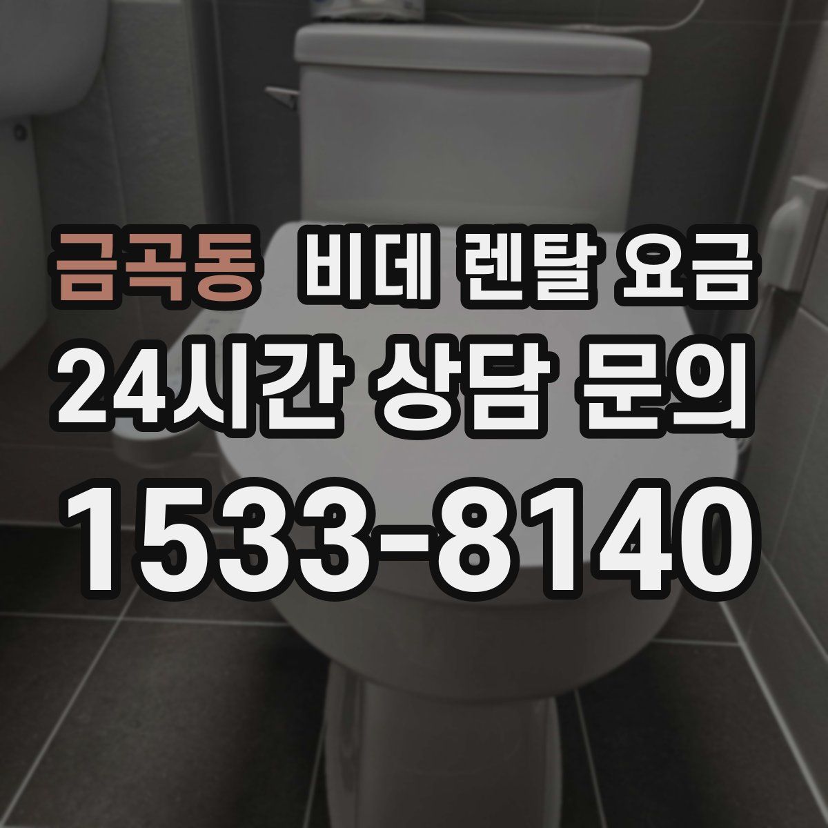 금곡동 비데 렌탈 요금