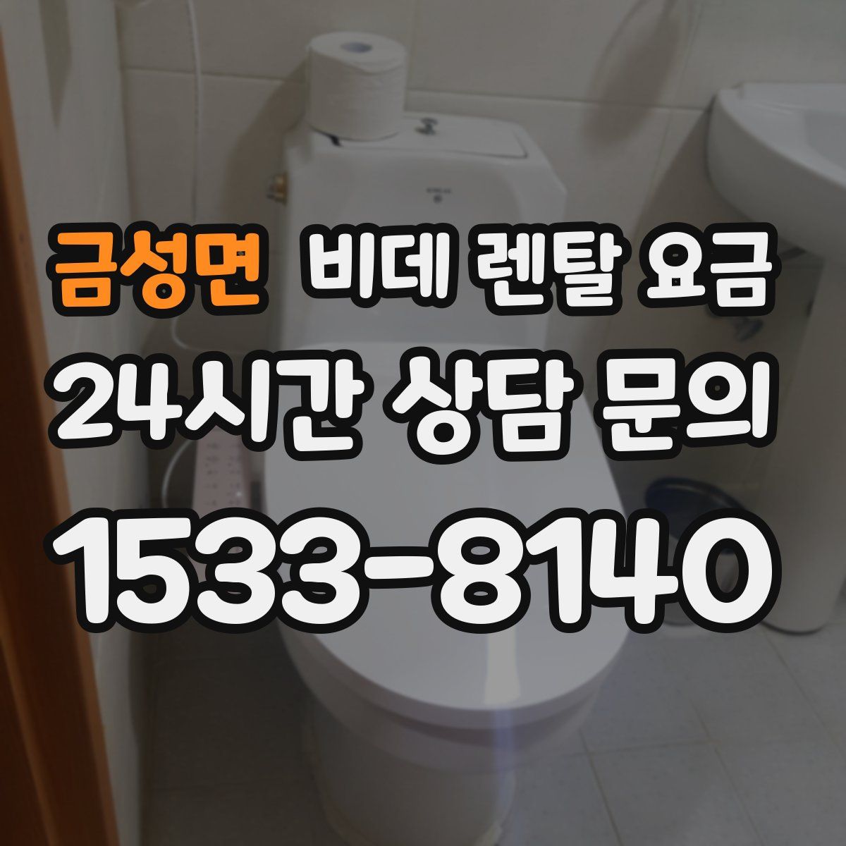 금성면 비데 렌탈 요금
