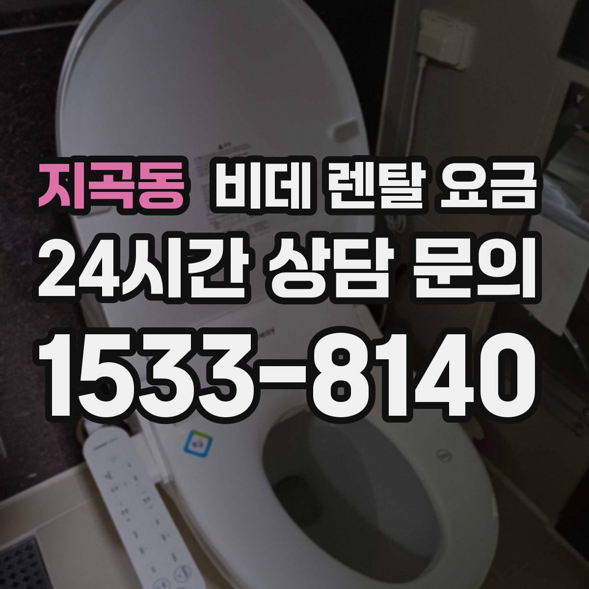 지곡동 비데 렌탈 요금