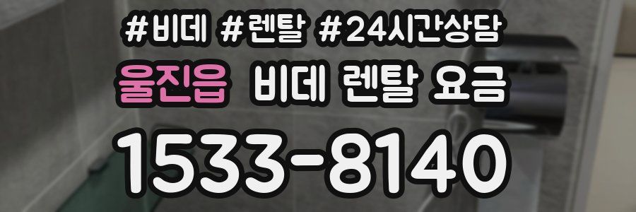 울진읍 비데 렌탈 요금
