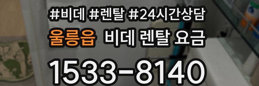 울릉읍 비데 렌탈 요금