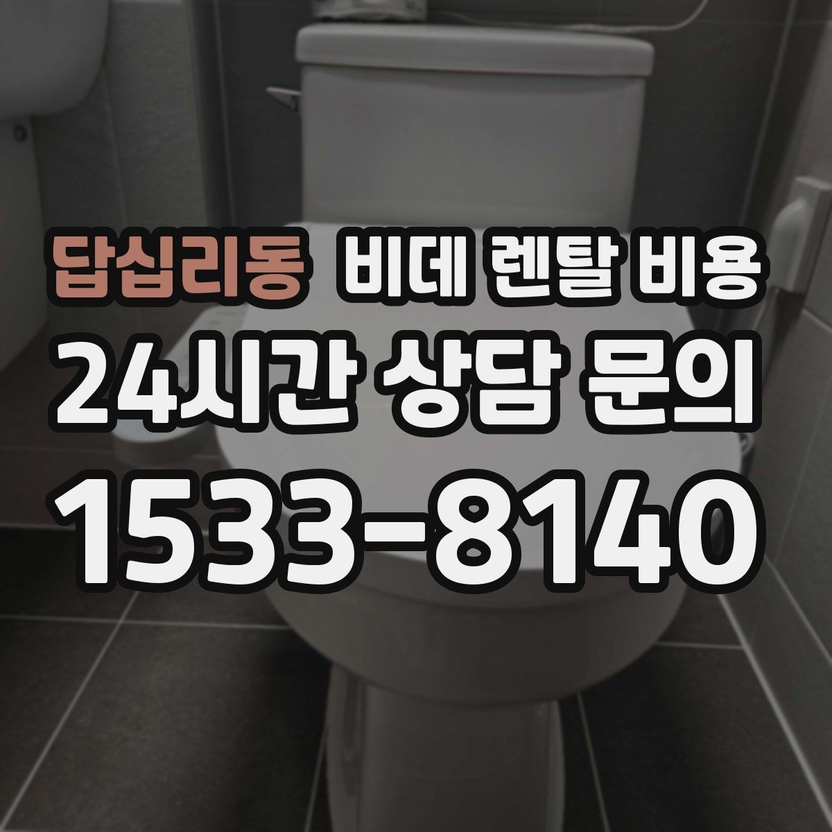 답십리동 비데 렌탈 비용 필터형과 일반형을 함께 볼 때의 기준